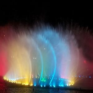 DISEÑO GRATUITO Fuente de Agua Musical para Jardín y Piscina, Grande, Moderna, con Luces LED, Fácil de Instalar, de Acero Inoxidable - Product Image 3