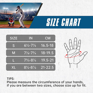 Professional Custom Design Long Cuff Goatskin Digital Leather Baseball Batting <b>Gloves</b> Top Grain Unisex Batting <b>Gloves</b> OEM - Product Image 6