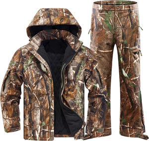 Veste de chasse personnalisée de haute qualité, vêtements de camouflage, manteau de pêche camouflage marais, vêtements de chasse en plein air, ensembles de survêtements de chasse - Product Image 1