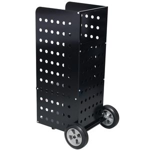 Carrito de Leña Resistente con Función de Rodamiento de Leños para Chimenea, Carrito de Almacenamiento de Leña para Interiores y Exteriores - Product Image 6