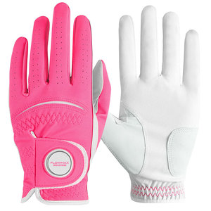 Guantes de golf ajustables de cuero genuino, diseña tu propio producto, guantes de golf con protección UV para hombre - Product Image 1