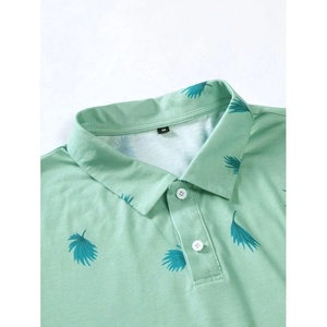 2023 hombres sublimación diseño impreso hombres Golf camisa hombres Polo diseño gráfico poliéster Polo venta al por mayor sublimación impresión - Product Image 3