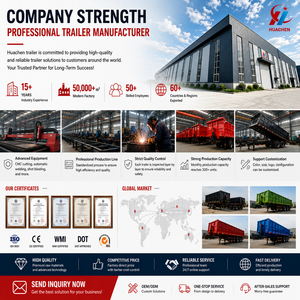 <span class=keywords><strong>Remorque</strong></span> à benne hydraulique personnalisée en usine OEM avec logo privé - Product Image 6
