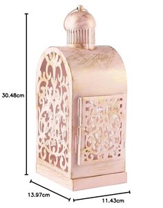 Faroles de Hierro de Estilo Marroquí para Interiores y Exteriores, Portavelas para Jardín, Bodas y Decoración del Hogar - Product Image 3