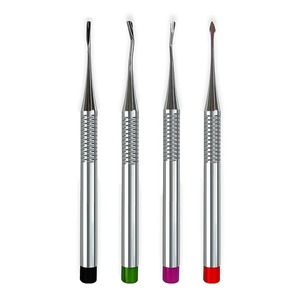 Juego de Instrumentos Elevadores Dentales PDL Azules de 7 Piezas de Calidad Profesional para Venta - Product Image 3