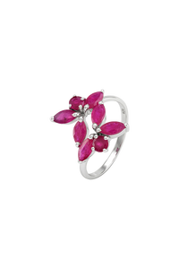 <b>Blue</b> Sapphire <b>Ring</b> in 92.5 Sterling Silver KLSR-11745 - Product Image 4
