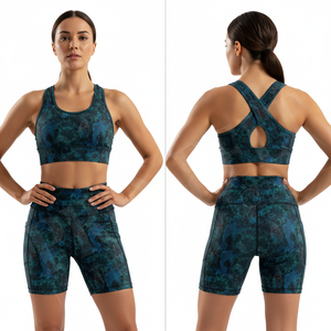 Shorts de cyclisme et de course en polyester élasthanne personnalisés, extensibles dans 4 directions, anti-humidité, par sublimation - Product Image 2