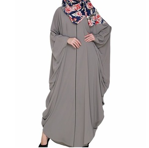 Nouvelle Collection 2026 : Robe Abaya Simple et Tendance pour Femmes Musulmanes – Vêtement Islamique Traditionnel de Dubaï, Hijab en Polyester, Abayas Longues Respirantes - Product Image 2