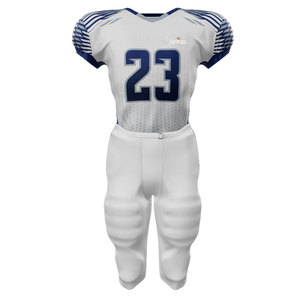 Vêtements de sport respirants personnalisables à prix de gros, uniforme de football américain, 100% polyester, fabriqué au Pakistan, meilleure qualité - Product Image 1