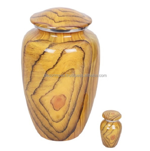 Urna de cremación memorable, urna de mascota grabada de seis lados Spaniel moderna, urna de cremación de Metal decorativa, urna conmemorativa personalizada - Product Image 1