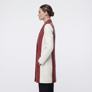 Custom Long Women PU <b>Leather</b> <b>Blazer</b> Coat Single Women <b>Leather</b> <b>Blazer</b> Pockets <b>Jacket</b> Outerwear Full Sleeve <b>Leather</b> <b>Blazer</b> - Product Image 3