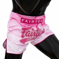 Pantalones Cortos de Boxeo Muay Thai Tie Dye Fairtex de Alta Calidad para Hombre, Satinados, con Cintura Elástica, Transpirables, Color Rosa, Precio al por Mayor RTS