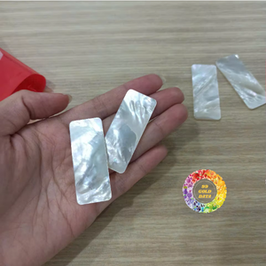Luxury White Mop Seashell Inlay Furniture Blanks <b>Abalone</b> <b>Shell</b> Flakes for Jewelry - CARYLN - Product Image 2
