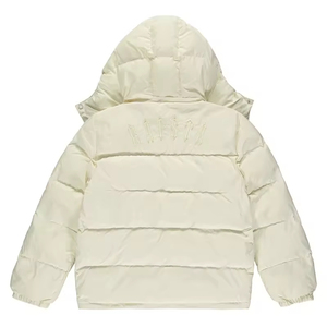 Online Wholesale <b>Men</b> Outdoor <b>Running</b> Winter <b>Jacket</b> Custom Hooded Heavy Designer Puff Padded Coat Bubble <b>Men</b> Shiny Puffer <b>Jacket</b> - Product Image 6