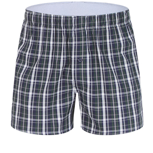 Shorts de boxer en maille douce pour hommes, respirants et confortables, avec taille élastique, pour le quotidien, la détente et le sommeil - Product Image 4