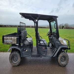 Tracteur utilitaire agricole robuste 4x4 Kubota RTV certifié CEE, moteur 2 temps, conception côte à côte premium, différentiel - Product Image 4