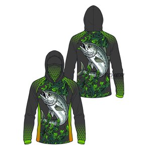 Camisas de Pesca con Capucha, Impermeables, de Secado Rápido, Anti-UV 50+, Transpirables, con Material de Spandex/Poliéster para Viajes y Pesca, Venta al Por Mayor - Product Image 4