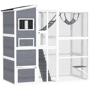 Cuccia e Arredamento per Animali Domestici, Recinto per Gatti - Product Image 2