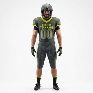Uniformes de football personnalisés pour les jeunes avec marquage d'équipe, en mesh extensible, commandes en gros - Product Image 1