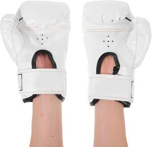 Guantes de Boxeo de Cuero Genuino - Alta Calidad, Absorben la Humedad, Color y Logotipo Personalizables, Marca Privada, Talla Personalizable, OEM/ODM - Product Image 1