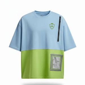 เสื้อยืดทรงบ็อกซี่คุณภาพพรีเมียม ผ้าฝ้ายถัก 100% ทรงปกติ ระบายอากาศได้ดี สไตล์ลำลอง แฟชั่นสตรีทแวร์ - Product Image 1