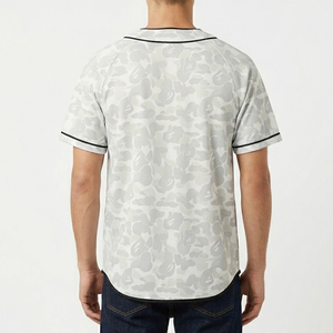 Nueva Llegada, Jersey Deportivo Ligero y Transpirable a Precio Económico, Ropa Deportiva y de Exterior, Jersey de Béisbol de Poliéster - Product Image 6