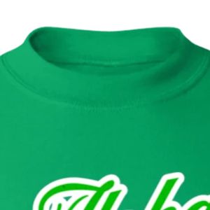 Sudadera Verde AKA con Gráficos, Cuello Redondo, Manga Larga, Puños Acanalados, Informal, para Mujer, Top de Felpa, Moda Urbana, para Uso Diario - Product Image 2
