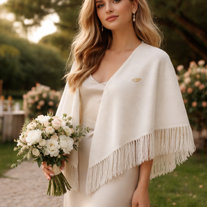 Fournisseur en gros de capes de mariage à franges de qualité supérieure - Fabricant de vestes de mariée sur mesure OEM - Product Image 6