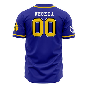 Maillot de baseball unisexe grande taille en tissu à séchage rapide avec impression par sublimation pour uniforme d'équipe - Product Image 6