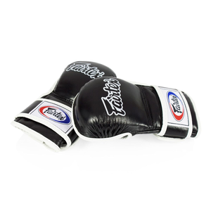 ถุงมือชกมวย Fairtex หนังแท้ ปิดด้วยแถบตีนตุ๊กแก สำหรับทุกเพศ แบบครึ่งนิ้ว สำหรับฝึกซ้อม MMA คุณภาพพรีเมียม - Product Image 4