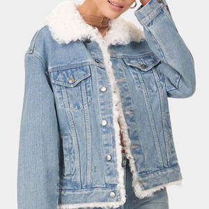 Vestes en jean de haute qualité, déchirées et usées, à manches longues, respirantes, couleur unie, fabrication OEM ODM - Product Image 3
