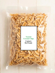 Chips de Coco Tostado al por Mayor, Fabricante de Snacks de Coco Natural - Product Image 1