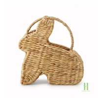 BEST SELLER Panier de Pâques personnalisé en forme de lapin, panier tissé pour œufs de Pâques, panier à oreilles de lapin pour la décoration de cadeaux de Pâques