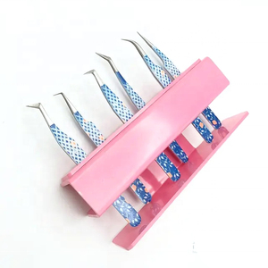 Pince à épiler pour extensions de cils en acier durable, couleur personnalisée, logo sur mesure, 90 degrés et isolation, pince à épiler de beauté - Product Image 3