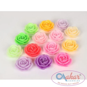 Vela Flotante Aakar AF 303 con Diseño de Rosa, Decoración Elegante para Fiestas, Bodas y Eventos - Product Image 3