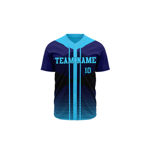 เสื้อเบสบอลแบบสั่งทำพิเศษ OEM ออกแบบเองได้ พิมพ์ลายดิจิตอลแบบระเหิด ตัดเย็บอย่างดี ระบายอากาศได้ดี ชุดยูนิฟอร์มเบสบอล - Product Image 3