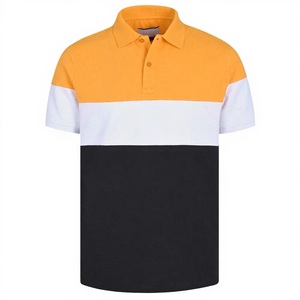 Camiseta de Golf de Manga Corta para Hombre, Personalizada con Logotipo Bordado e Impreso, Tejida en Algodón/Fibra de Bambú, Transpirable, para Trabajo Promocional - Product Image 3
