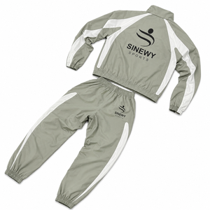 ชุดวอร์ม SINEWY SPORTS แบบ unisex ซิปยาวเต็มตัว ระบายอากาศได้ดี ดีไซน์สปอร์ต สีพื้น ทรงปกติ สำหรับผู้ใหญ่ ใส่ได้ในช่วงฤดูใบไม้ผลิ - Product Image 2