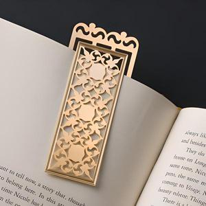 Marcapáginas de Alambre de Cobre Hecho a Mano, Diseño Artístico, Marcador de Páginas de Metal Duradero, Accesorio Premium para Libros, Regalo para Estudiantes, Lectores y Uso en la Oficina - Product Image 1