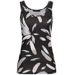 Débardeur court côtelé tendance pour femme, débardeur grande taille pour femme, débardeur léger de course pour femme, vente en gros - Product Image 1