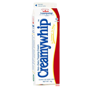ครีมเทียมขายดีจากโรงงาน ผลิตภัณฑ์สำหรับเบเกอรี่ ฮาลาล รับผลิตแบบ OEM/ODM ครีมเทียมสีขาวสำหรับตกแต่งขนม ขนาด 1 กก. - Product Image 1