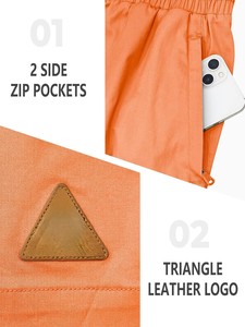 Shorts en coton de haute qualité pour hommes, confortables, légers, pour l'été, avec taille élastique, décontractés, pour la détente, la gym, l'entraînement, la course à pied - Product Image 4