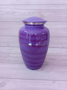 Urna de Cremación de Aluminio Personalizable de Estilo Americano en Color Blanco Perla, para Adultos, Recuerdo, Caja para Cenizas, Funerales - Product Image 4