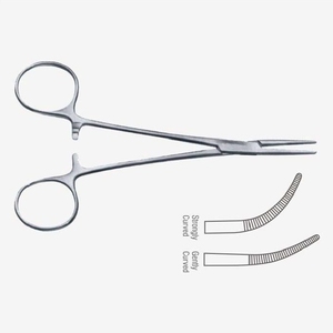 Pinzas Schmidt de 18 cm, Instrumento Quirúrgico Curvo de Acero Inoxidable Premium para Uso Médico de Precisión - Product Image 2