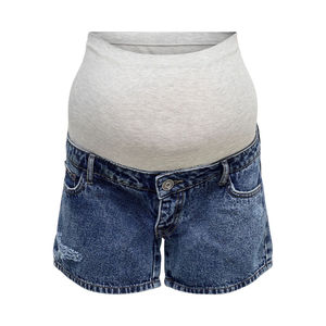 Shorts en jean tendance 2026 pour femme, prix d'usine, nouvelle collection, couleur bleue, respirants, en denim - Product Image 4