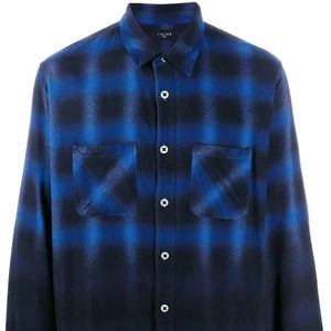 Chemise en flanelle chaude pour homme, tissu en laine et coton, confortable, respirant, pour usage extérieur. Tout personnalisable selon vos besoins. - Product Image 1