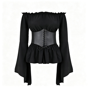 Nuevo Vestido de Pirata Sexy para Mujer, Disfraz de Halloween, Disfraz Medieval de California para Mujer, Vestido de Pirata - Product Image 2