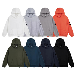 Sweat-shirt à capuche en polaire noir pour femme, 100% polyester, couleur unie, manches longues, fermeture éclair sur le devant, poche, style décontracté streetwear, automne - Product Image 5