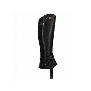 Chaps d'équitation en cuir, demi-chaps, chaps de protection durables pour l'équitation, logo personnalisé - Product Image 4