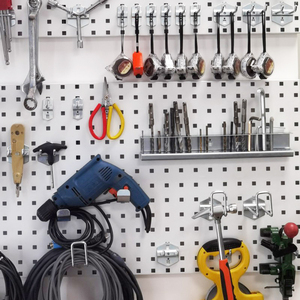 Support de rangement pour forets avec clés hexagonales, organiseur d'outils pour atelier - Product Image 1